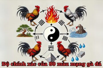 Nắm vững list 80 màu mạng gà đá để trở thành bậc thầy đá gà